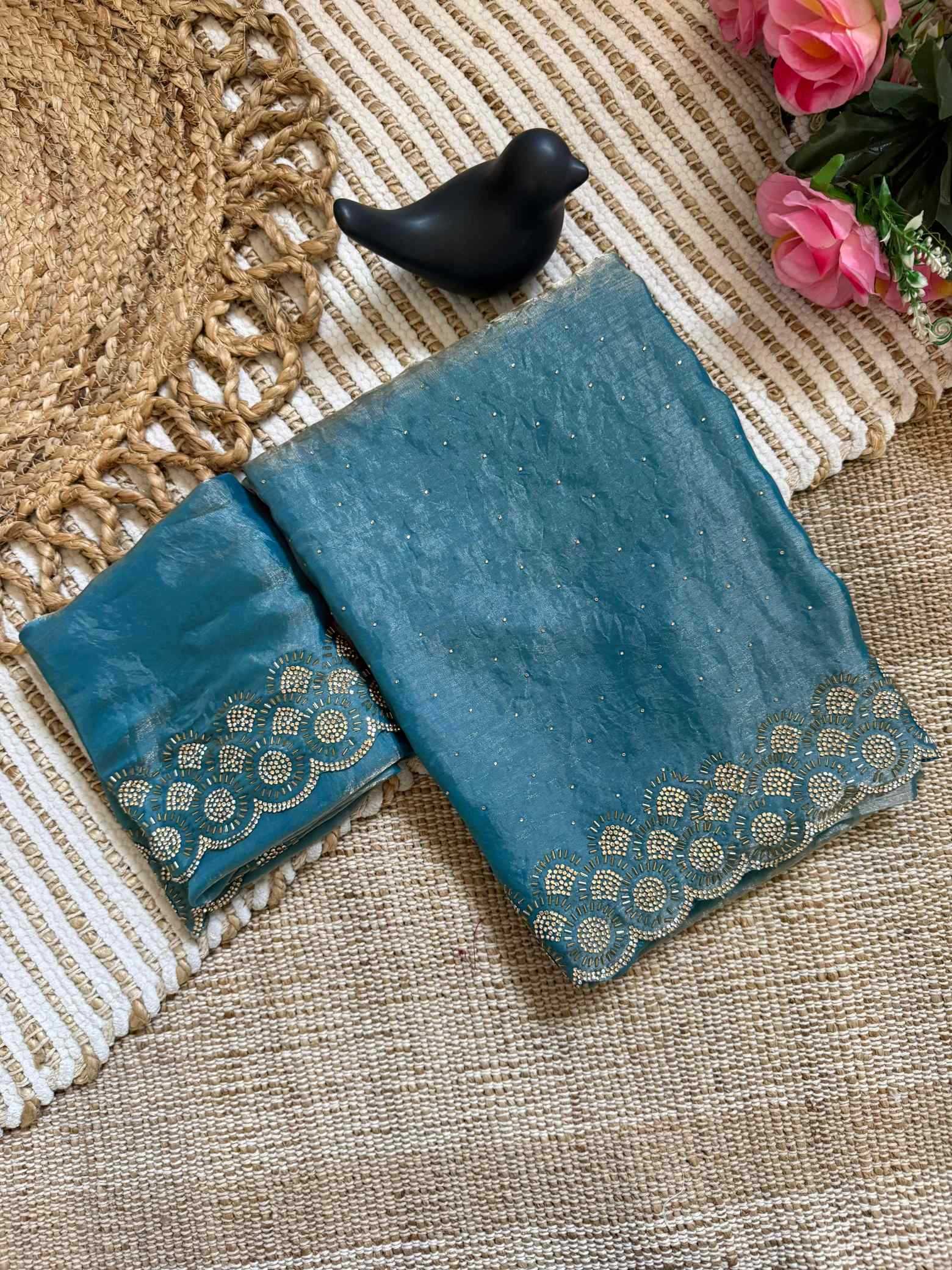 YNF Wholesale Space Silk Party Wear Silk Sarees  | Surat Manufacturer
