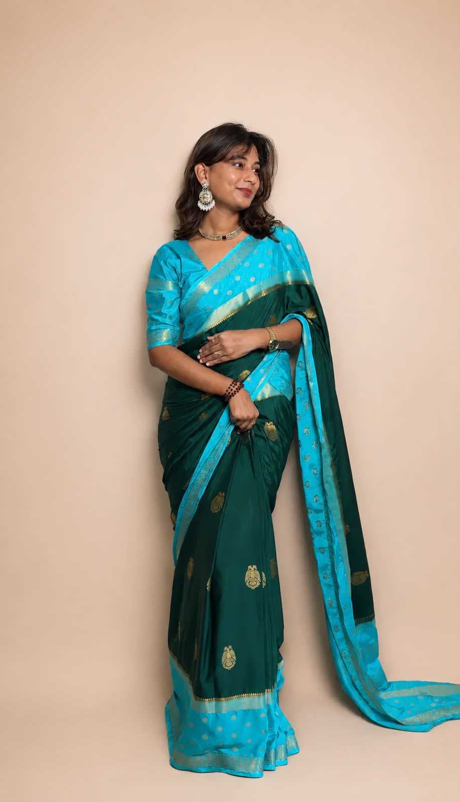 YNF Wholesale Mysore Silk Party Gowns  | Surat Manufacturer