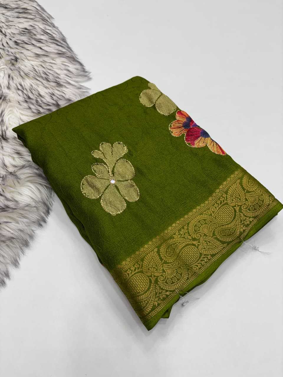 YNF Wholesale Pure Silk Printed Silk Saree  | Surat Manufacturer