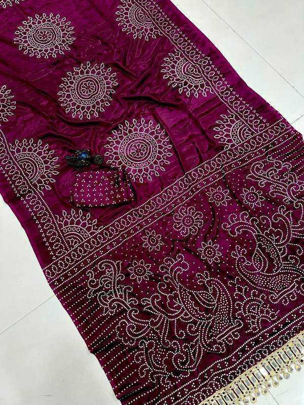 YNF Wholesale Gajji Silk Crepe Silk Saree  | Surat Manufacturer