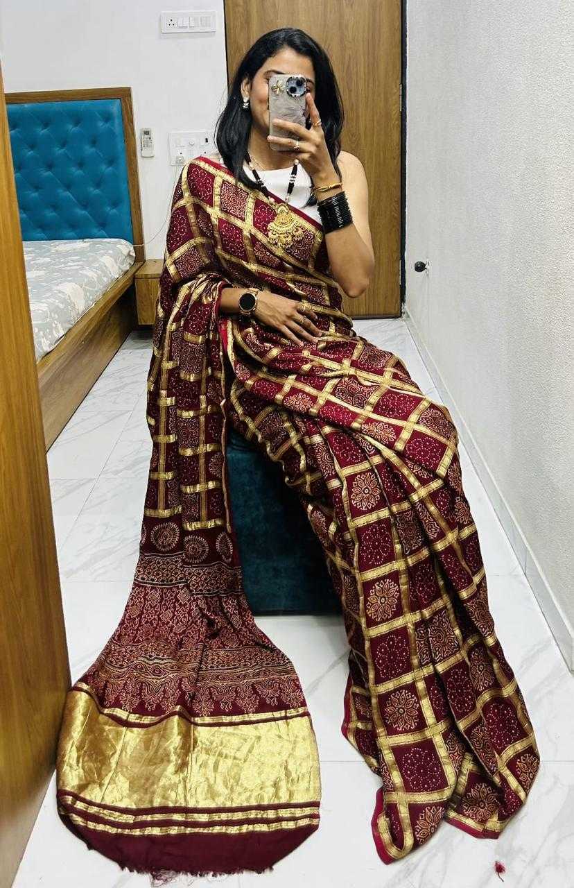 YNF Wholesale Gajji Silk Gajji Modal Sarees KESH576 Dhruvika | Surat Manufacturer