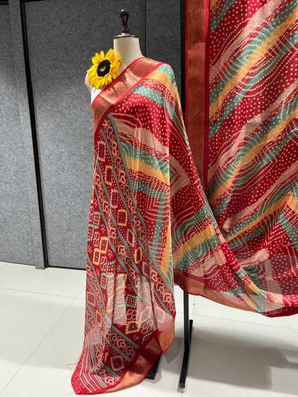 YNF Wholesale Georgette Georgette Sarees  | Surat Manufacturer