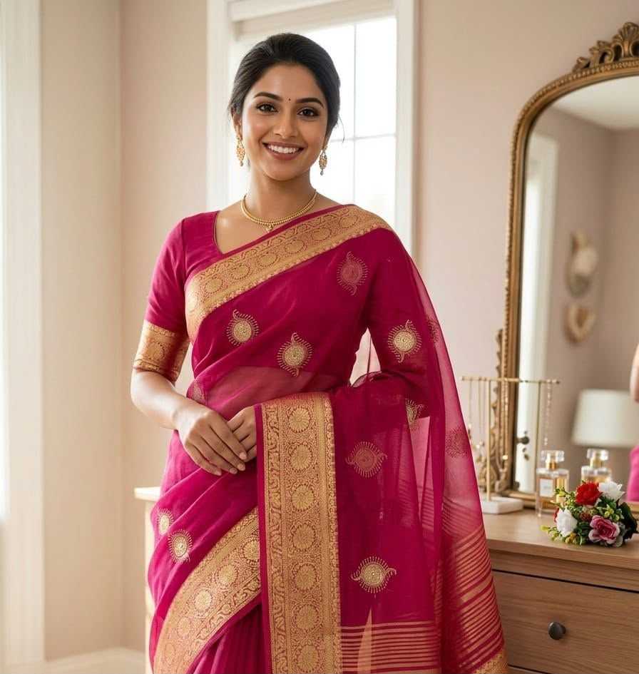 YNF Wholesale Jacquard Ready To Wear Sarees KESH577 921 | Surat Manufacturer