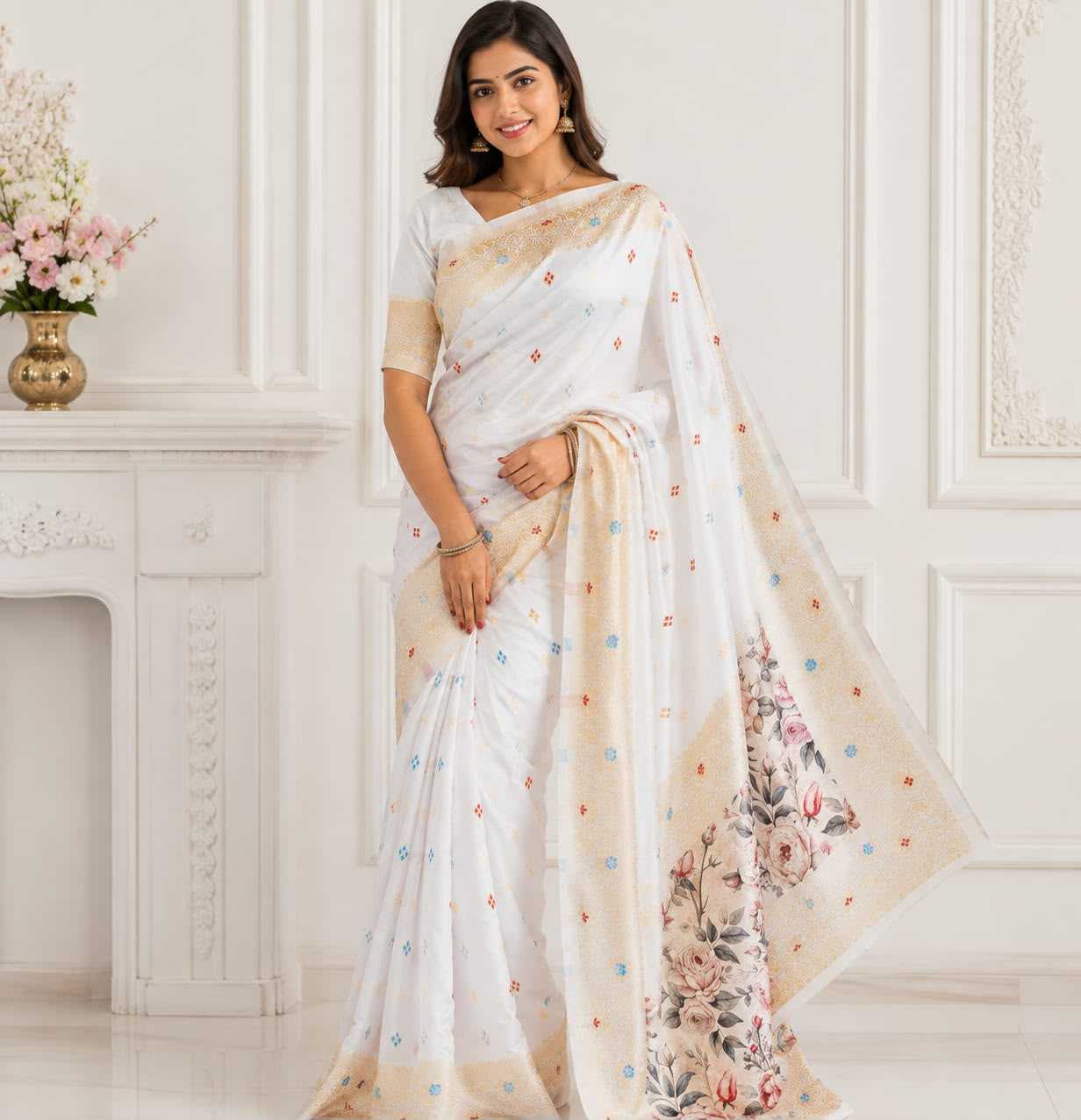 YNF Wholesale Lichi Silk Soft Silk Sarees  | Surat Manufacturer