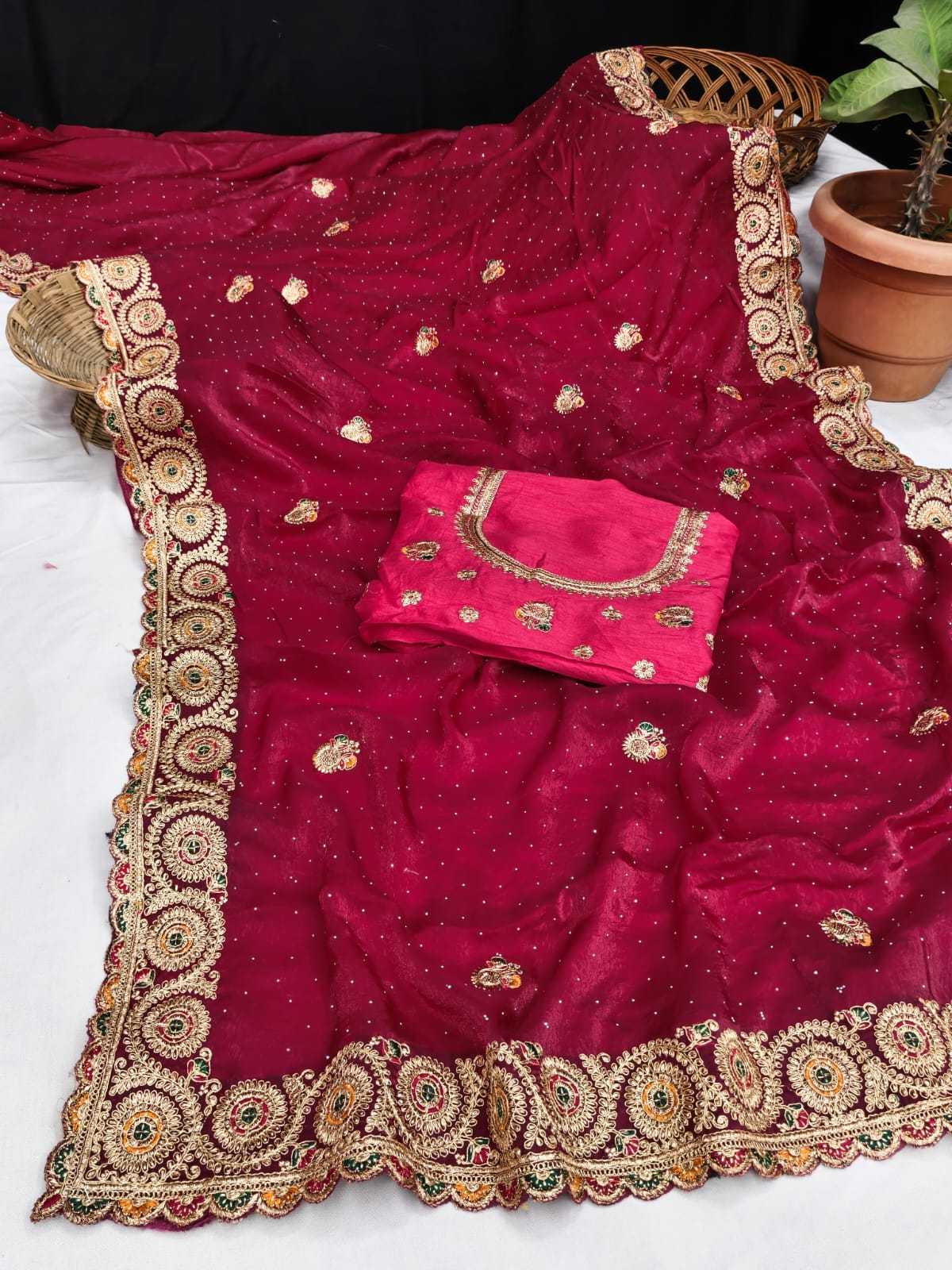 YNF Wholesale Satin Designer Sarees KESH588 Fandi | Surat Manufacturer