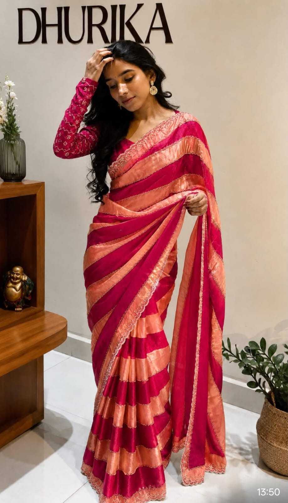 YNF Wholesale Soft Silk Designer Sarees KESH588 Jarkan | Surat Manufacturer