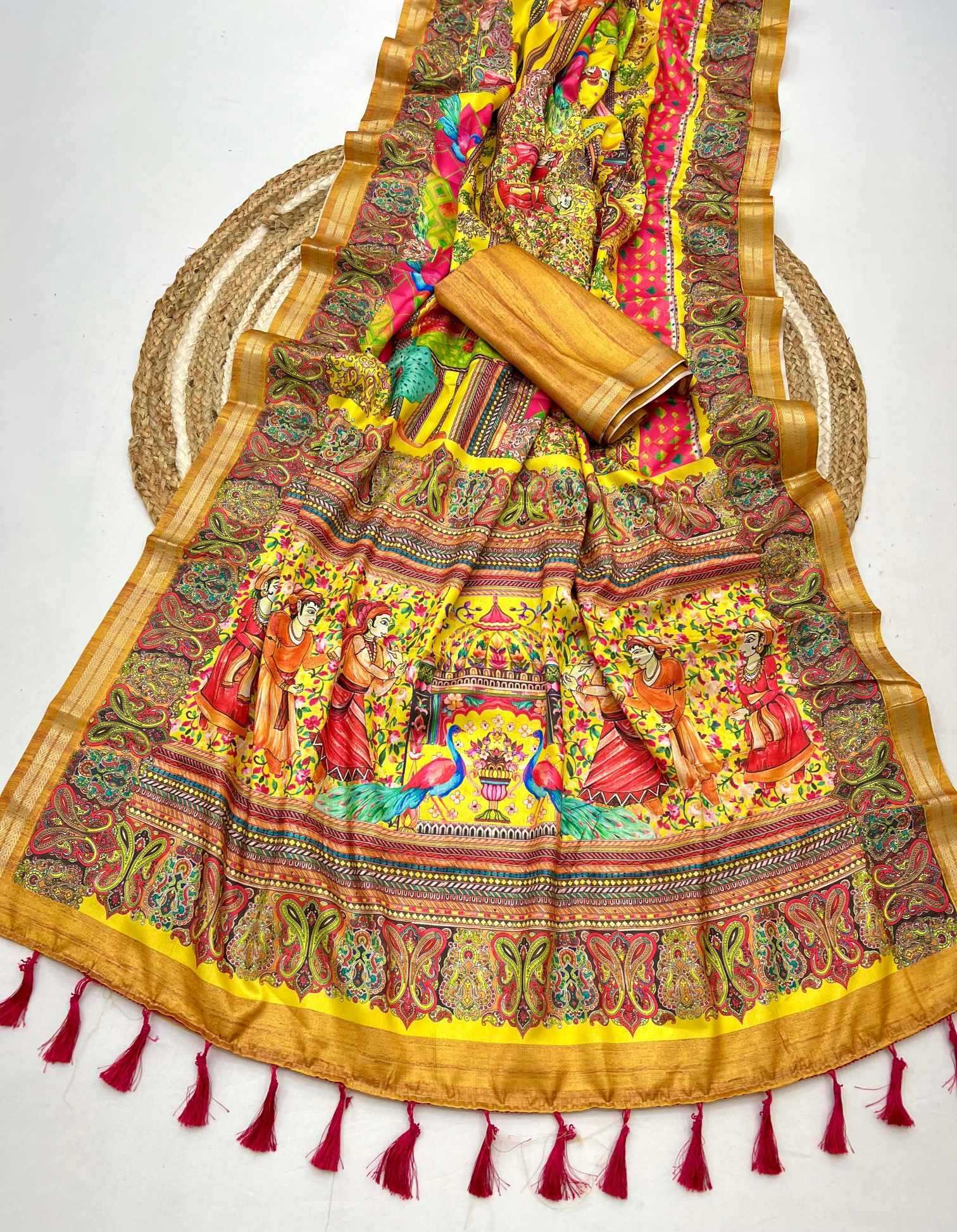 YNF Wholesale Pure Silk Designer Silk Sarees  | Surat Manufacturer