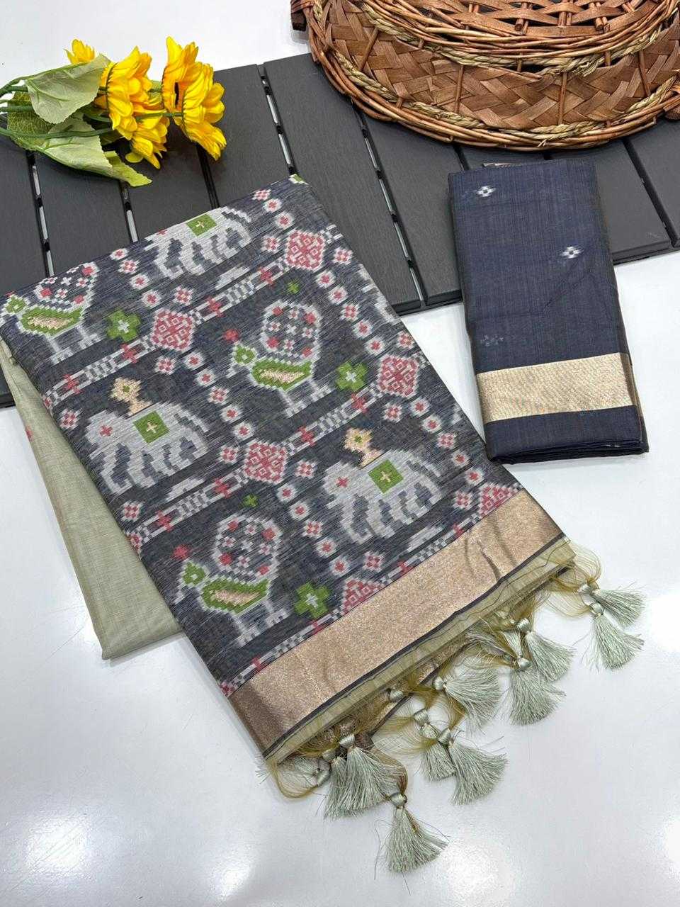 YNF Wholesale Cotton Designer Sarees  | Surat Manufacturer