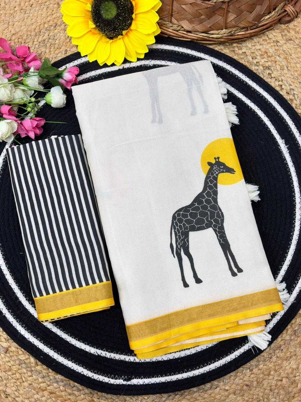 YNF Wholesale Cotton Printed Sarees  | Surat Manufacturer