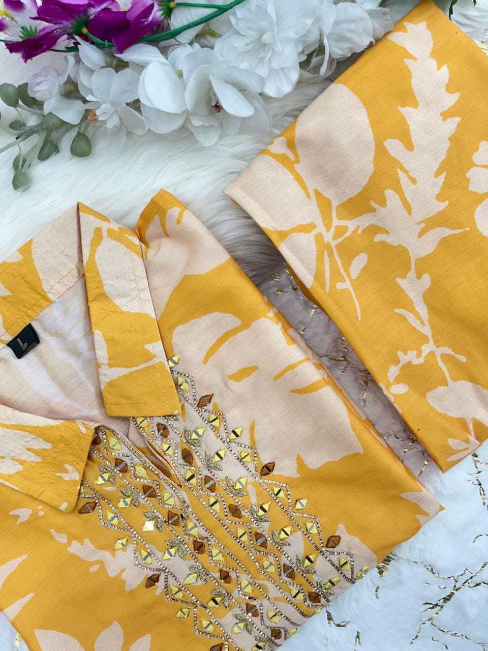 YNF Wholesale Heavy Muslin Co-ord Set  | Surat Manufacturer