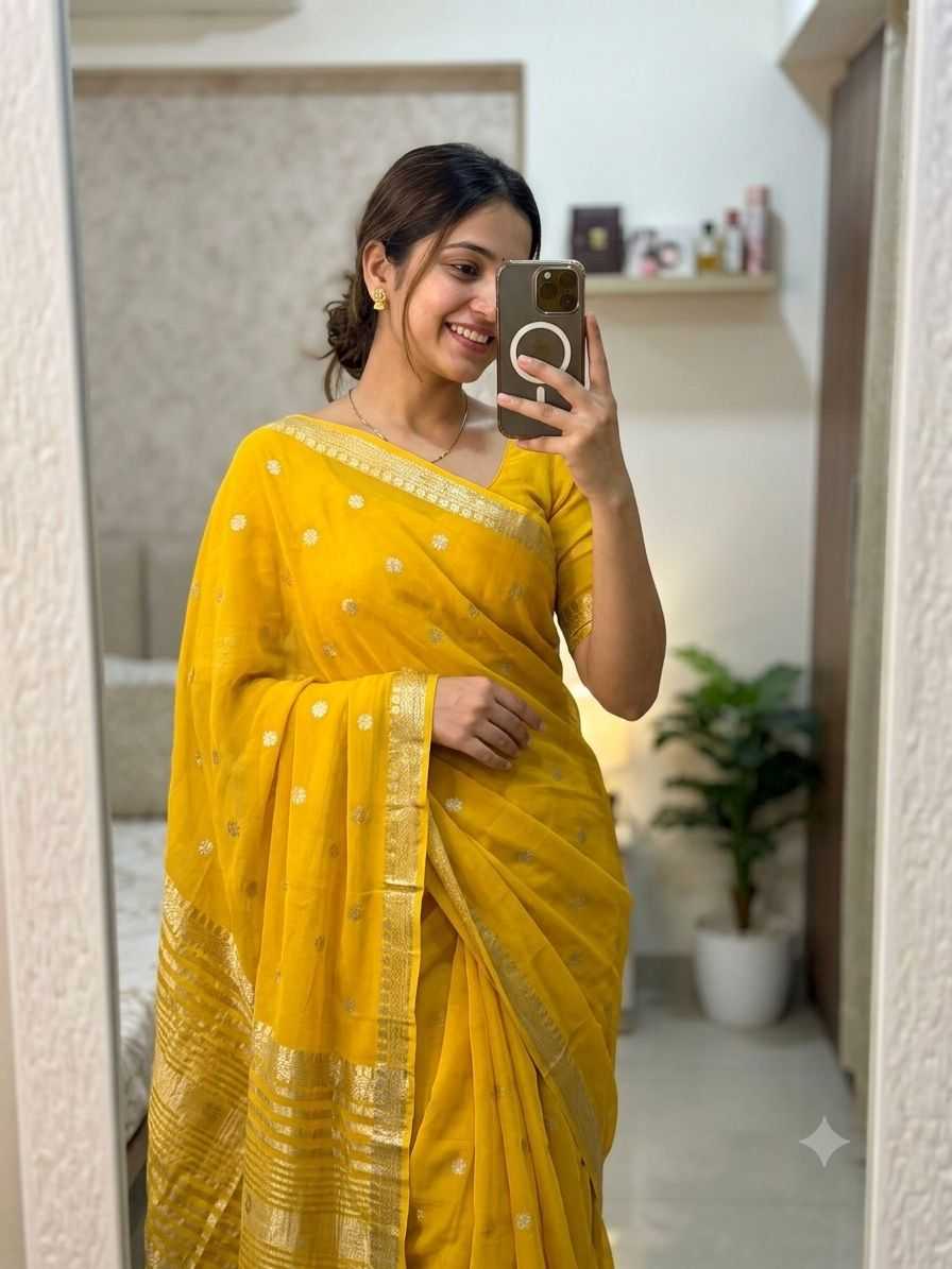 YNF Wholesale Pure Viscos Ready To Wear Sarees KESH604 Kripa | Surat Manufacturer