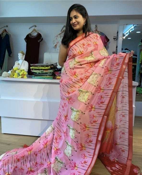 YNF Wholesale Linen Designer Sarees  | Surat Manufacturer