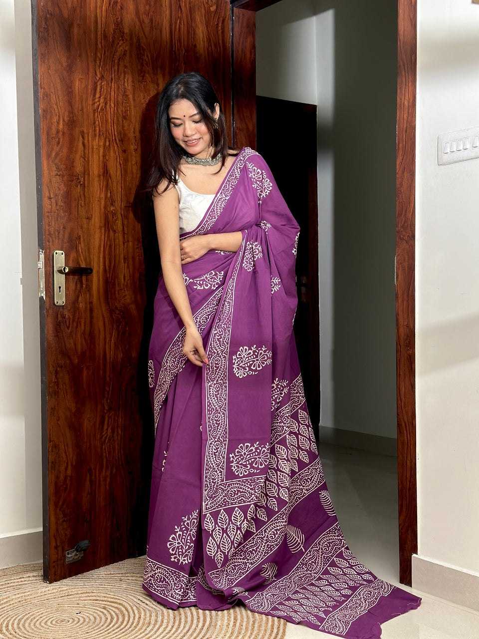 YNF Wholesale Cotton Ready To Wear Sarees KESH606 515 | Surat Manufacturer