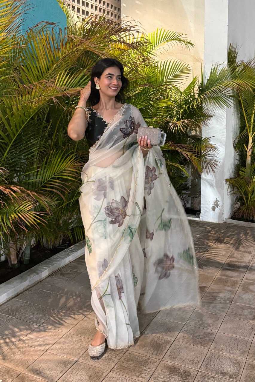 YNF Wholesale Organza Silk Ready To Wear Sarees KESH606 534 | Surat Manufacturer