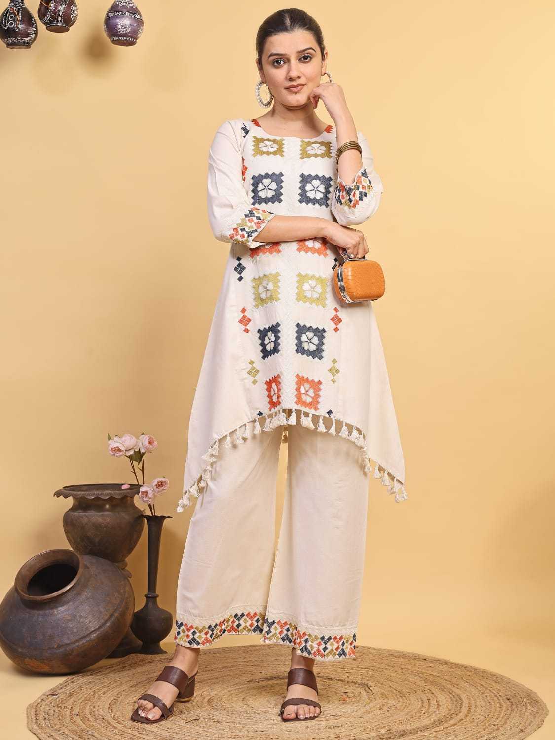 YNF Wholesale Cotton Embroidery Suits  | Surat Manufacturer