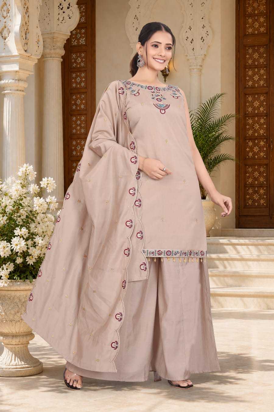YNF Wholesale Heavy Roman Silk Embroidery Suits KESH608 Plazzo | Surat Manufacturer