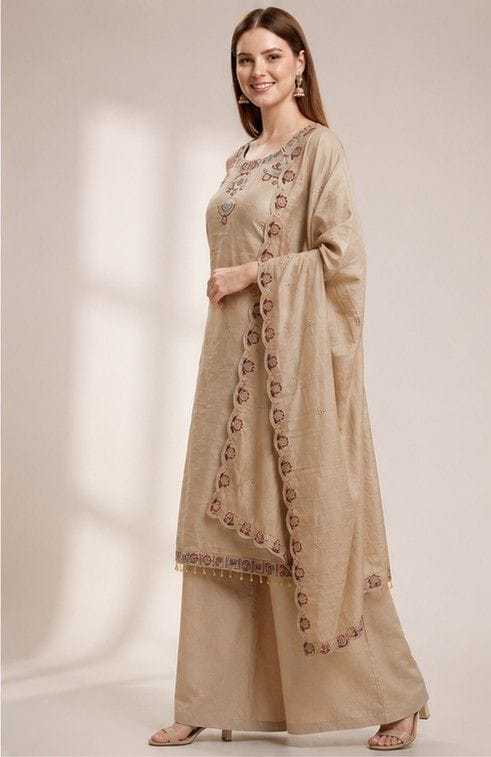 YNF Wholesale Heavy Roman Silk Embroidery Suits  | Surat Manufacturer