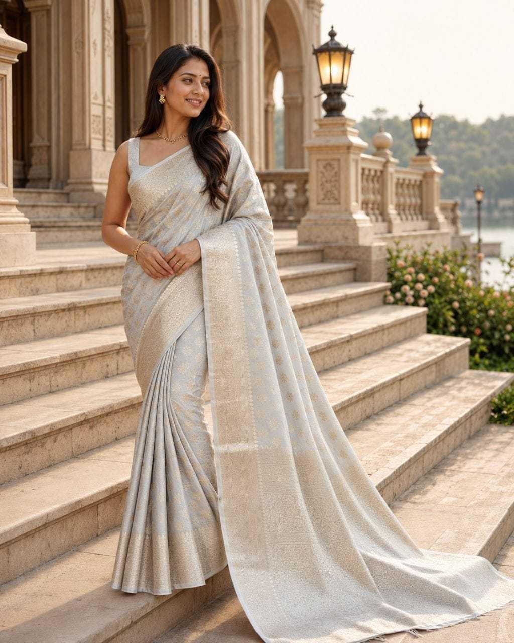 YNF Wholesale Soft Silk Butta Sarees  | Surat Manufacturer