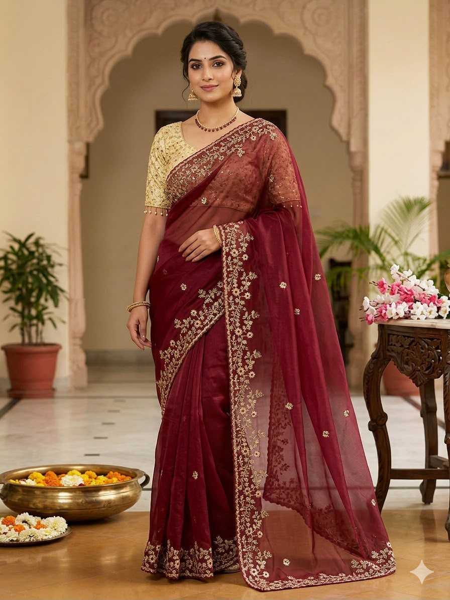 YNF Wholesale Jimmy Choo Designer Sarees KESH610 849 | Surat Manufacturer