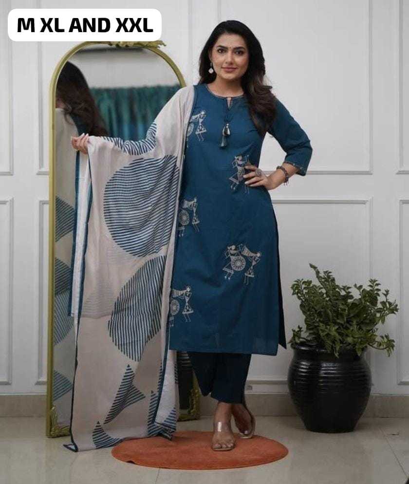 YNF Wholesale Soft Cotton Party Wear Kurtis  | Surat Manufacturer