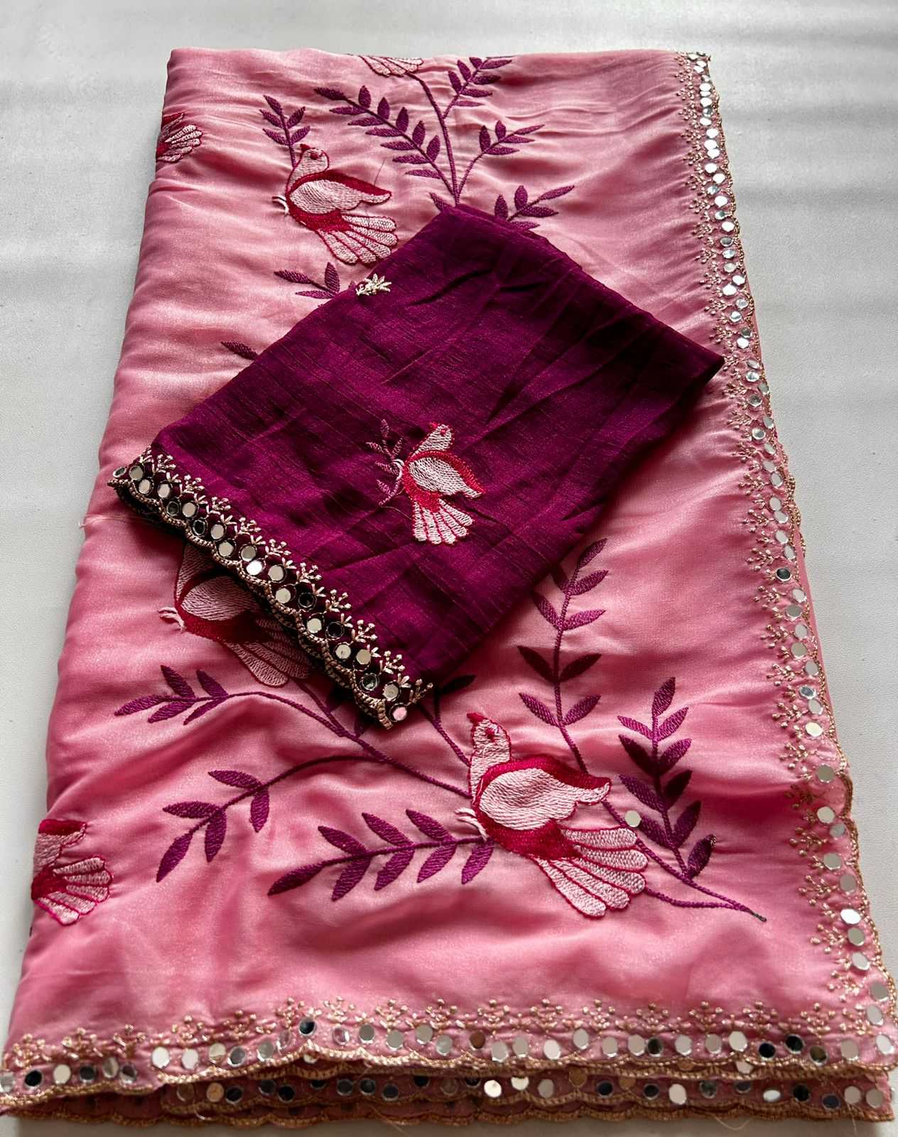 YNF Wholesale Georgette Designer Sarees  | Surat Manufacturer
