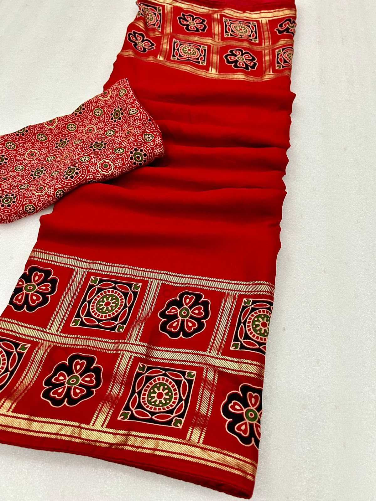 YNF Wholesale Chiffon Printed Sarees  | Surat Manufacturer