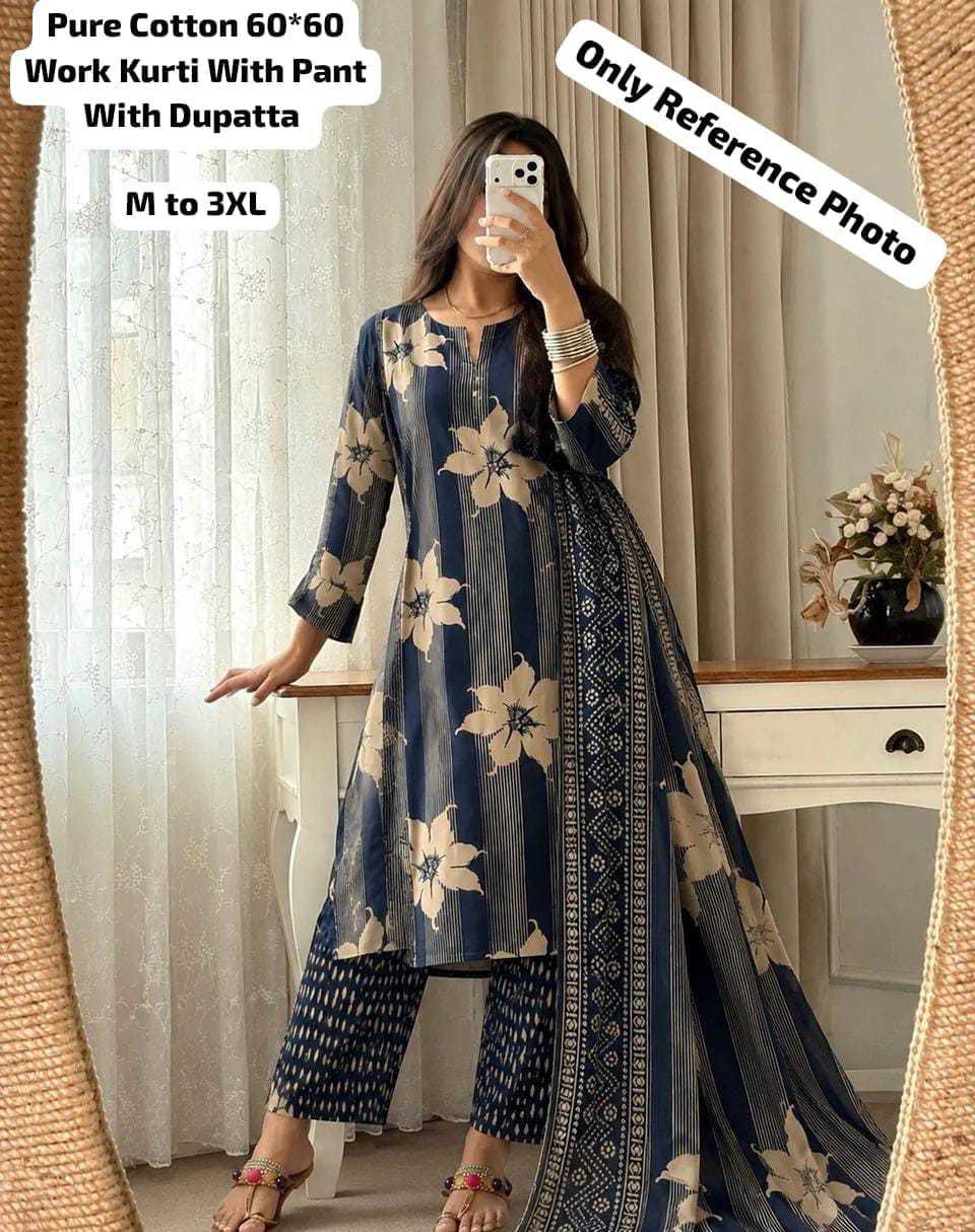 YNF Wholesale Cotton Ladies Suits  | Surat Manufacturer