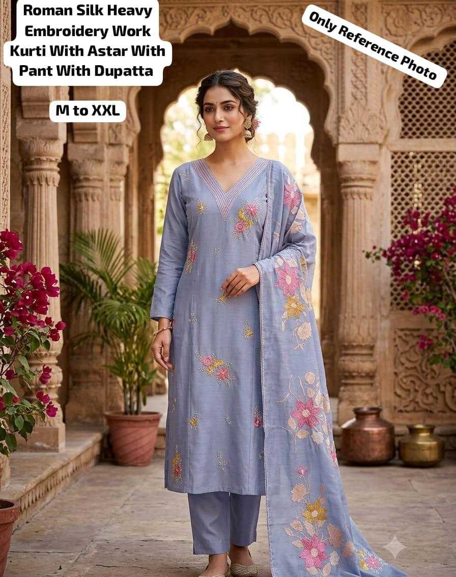 YNF Wholesale Heavy Roman Silk Designer Kurtis KESH623 Krisha | Surat Manufacturer