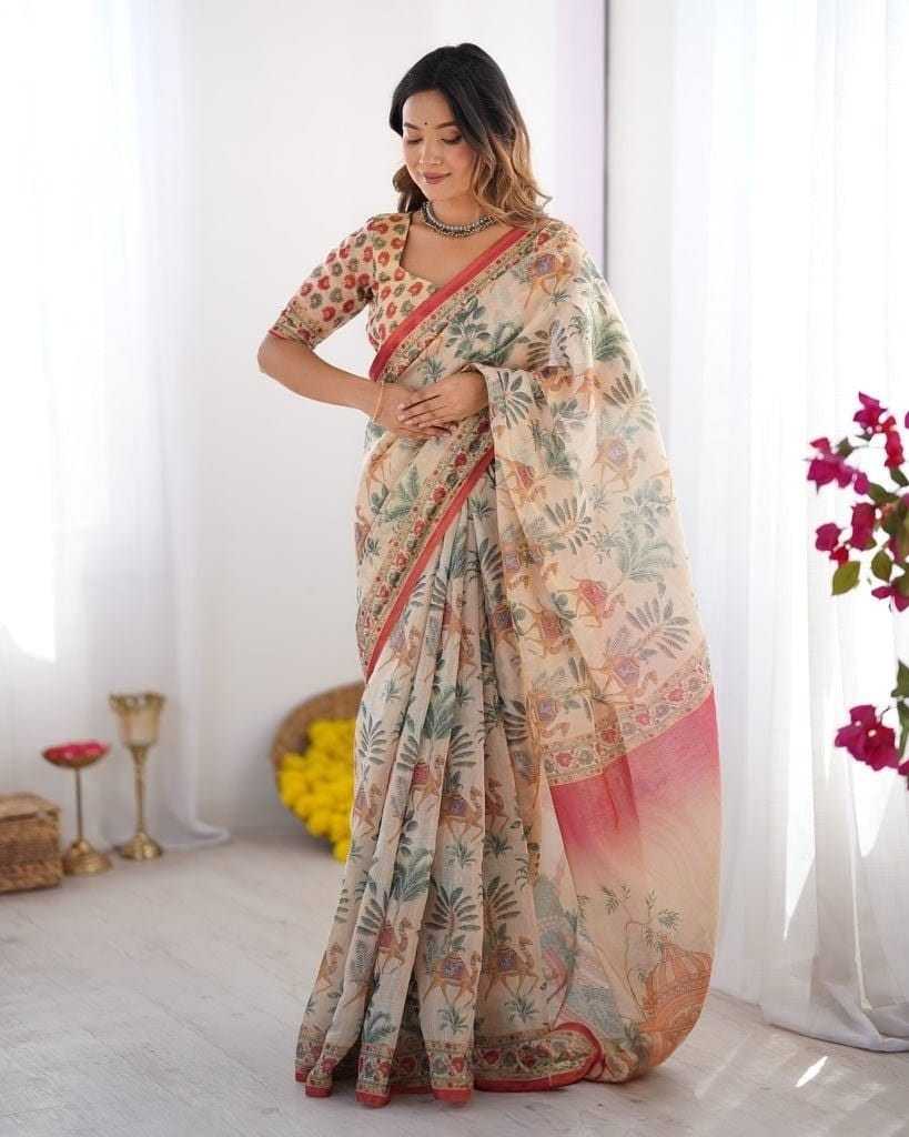 YNF Wholesale Linen Designer Silk Sarees KESH626 1105 | Surat Manufacturer