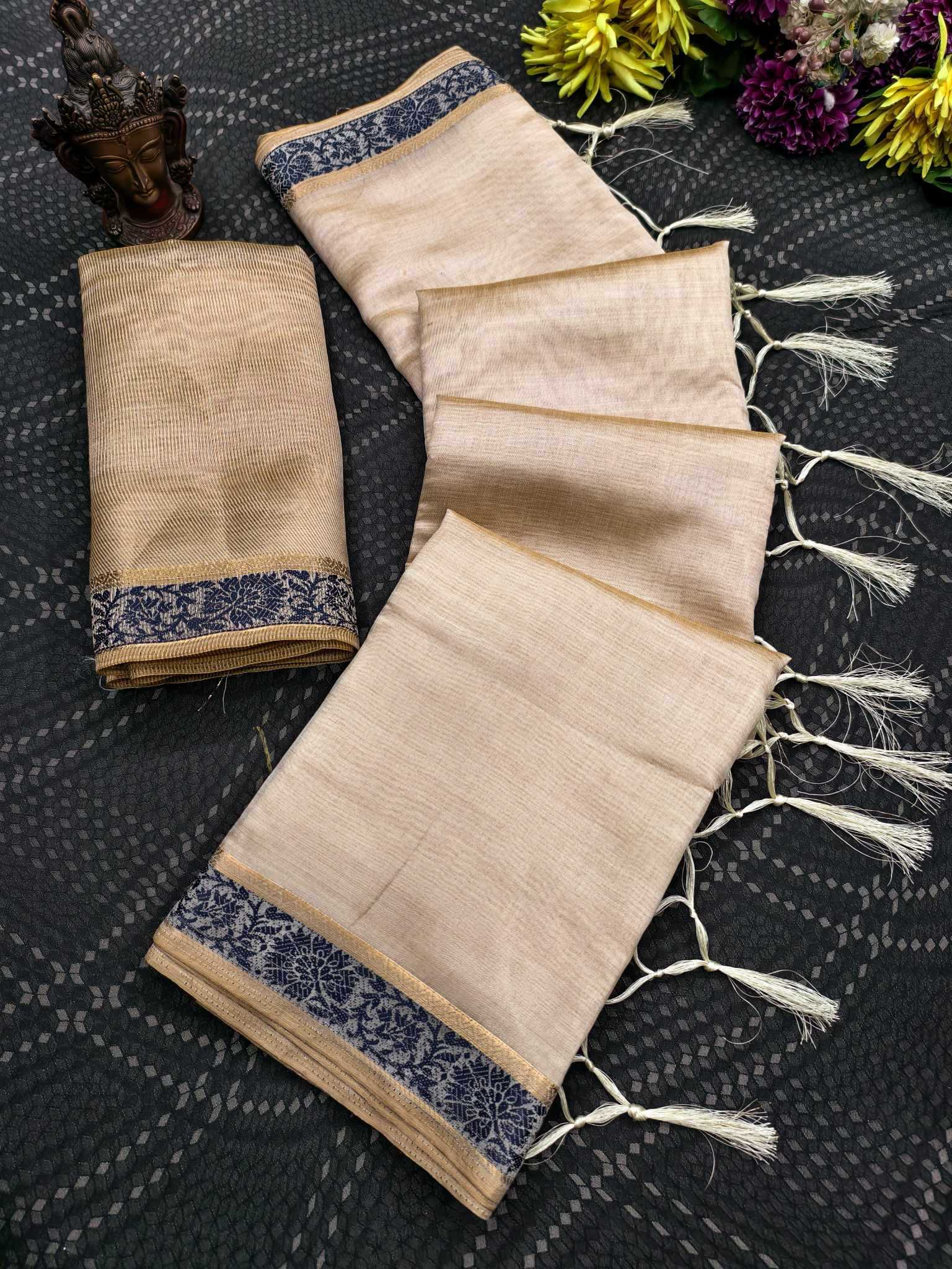 YNF Wholesale Tussar Silk Tussar Silk Sarees  | Surat Manufacturer