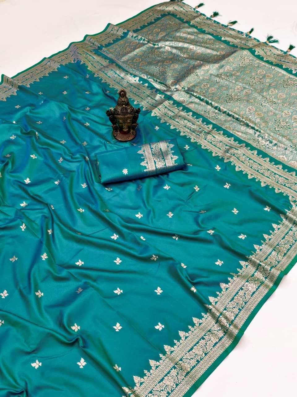 YNF Wholesale Banarasi Soft Silk Banarasi Silk Sarees KESH634 Leaf | Surat Manufacturer