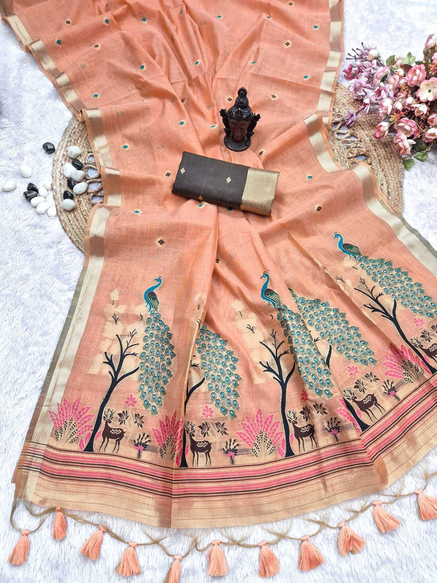 YNF Wholesale Cotton Designer Sarees KESH634 vantara | Surat Manufacturer