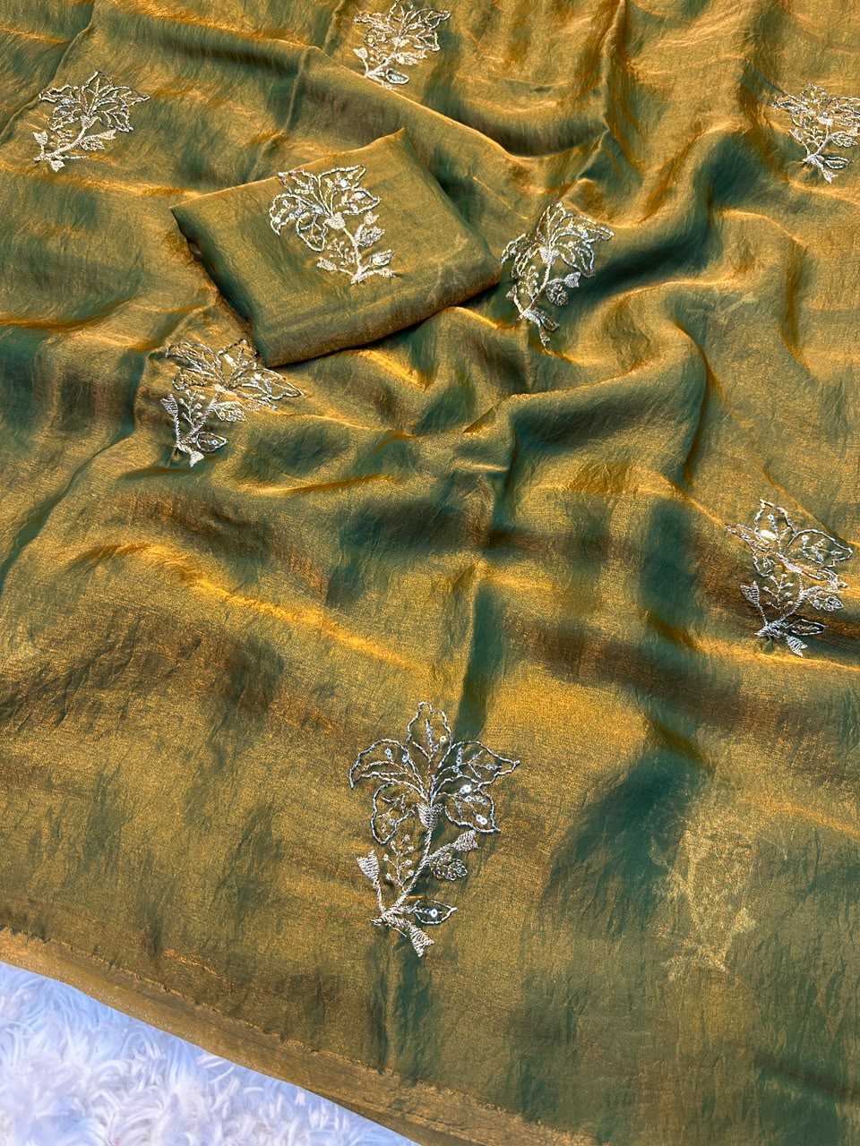 YNF Wholesale Space Silk Designer Silk Sarees  | Surat Manufacturer