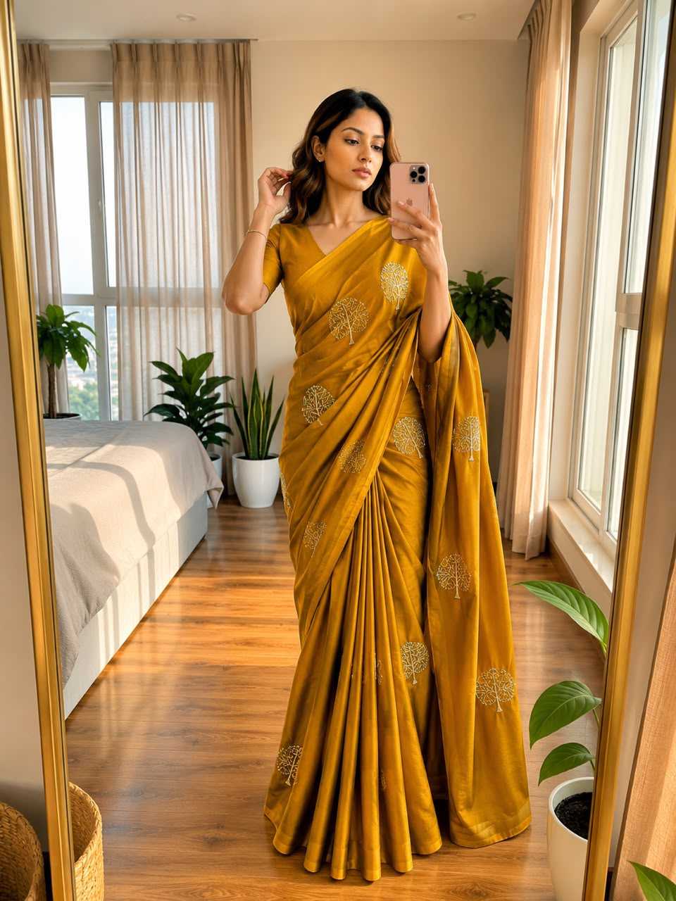 YNF Wholesale Space Silk Designer Silk Sarees  | Surat Manufacturer