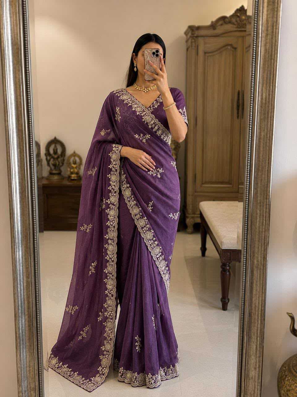 YNF Wholesale Crush Silk Traditional Silk Sarees  | Surat Manufacturer