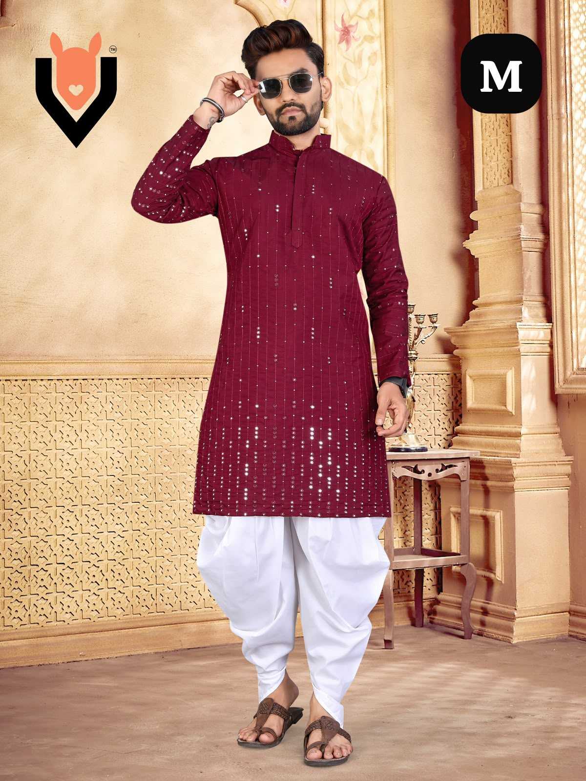 YNF Wholesale FENDY Men Cotton Kurta KESH650 Fen | Surat Manufacturer