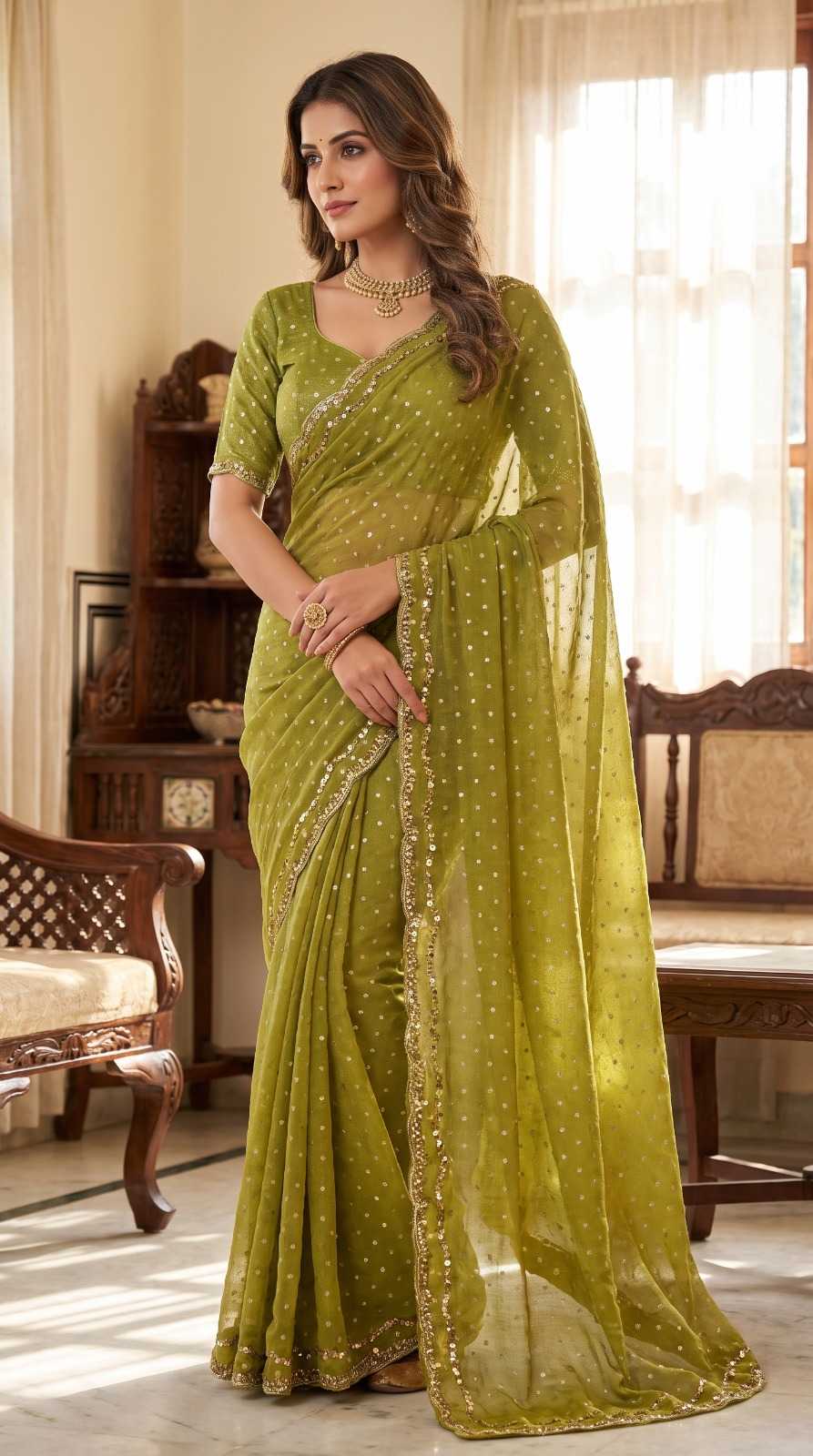 YNF Wholesale Pure Silk Party Wear Sarees  | Surat Manufacturer