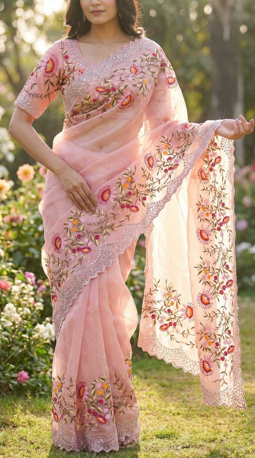 YNF Wholesale Jimmy Choo Jimmy Choo Sarees KESH651 Disha | Surat Manufacturer