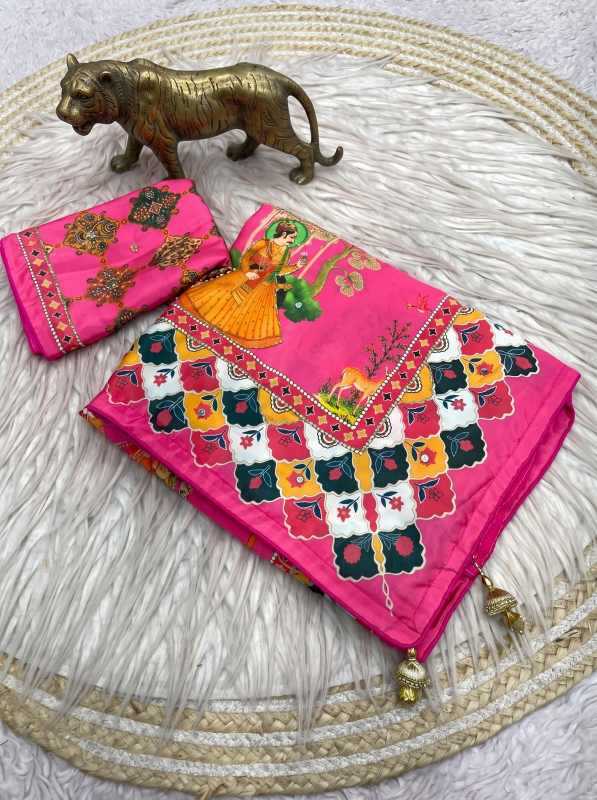YNF Wholesale Chinon Designer Sarees  | Surat Manufacturer