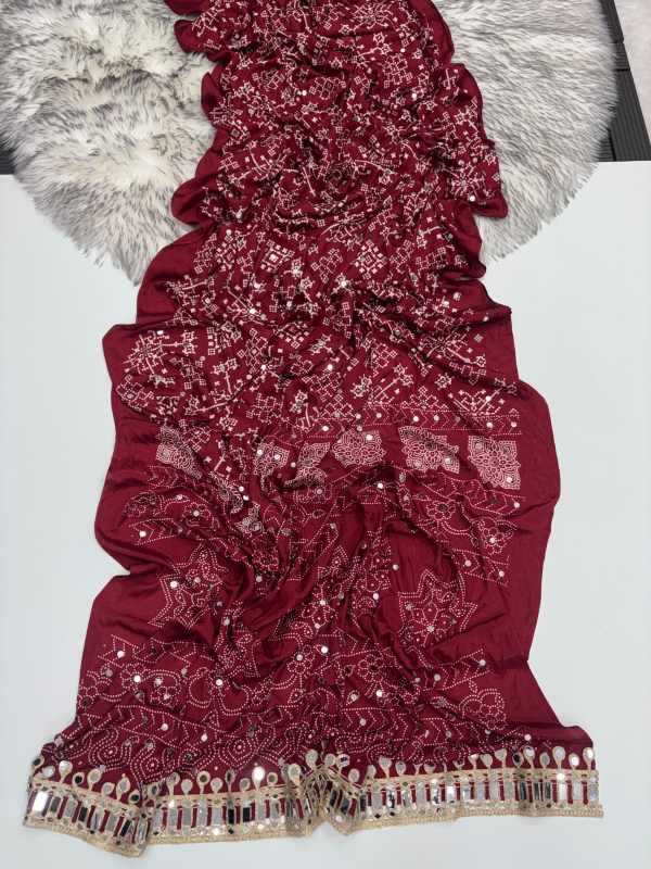 YNF Wholesale Satin Printed Sarees  | Surat Manufacturer