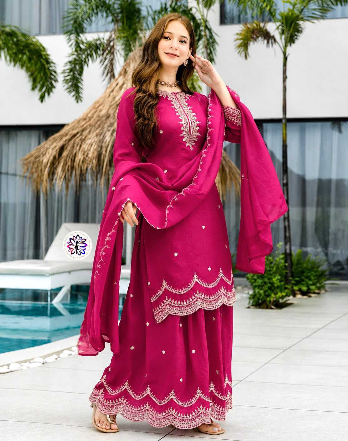YNF Wholesale Soft Vichitra Embroidery Suits  | Surat Manufacturer