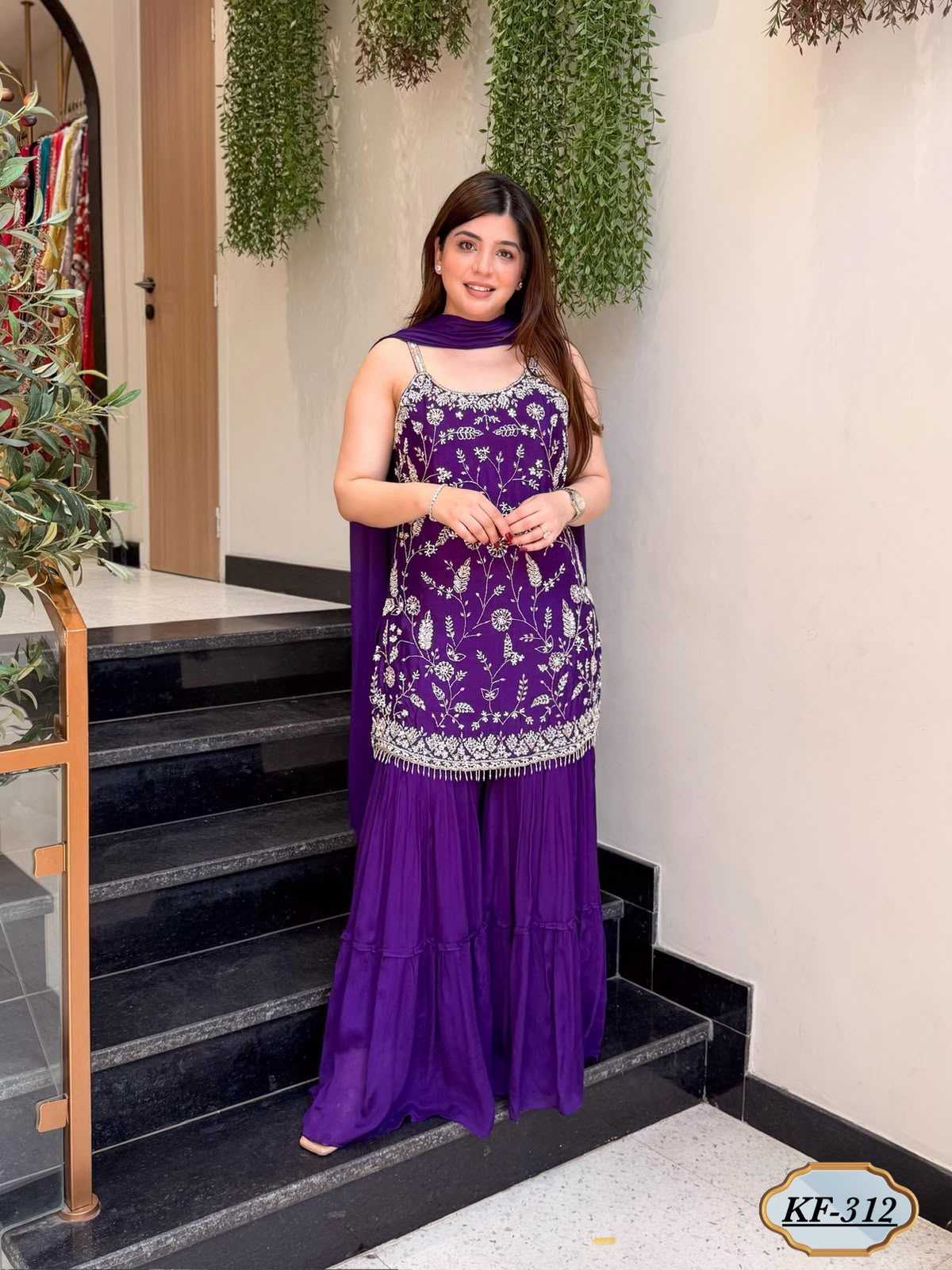 YNF Wholesale Chinon Ladies Suits  | Surat Manufacturer