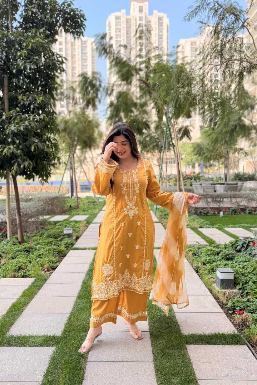 YNF Wholesale Heavy Roman Silk Embroidery Suits  | Surat Manufacturer