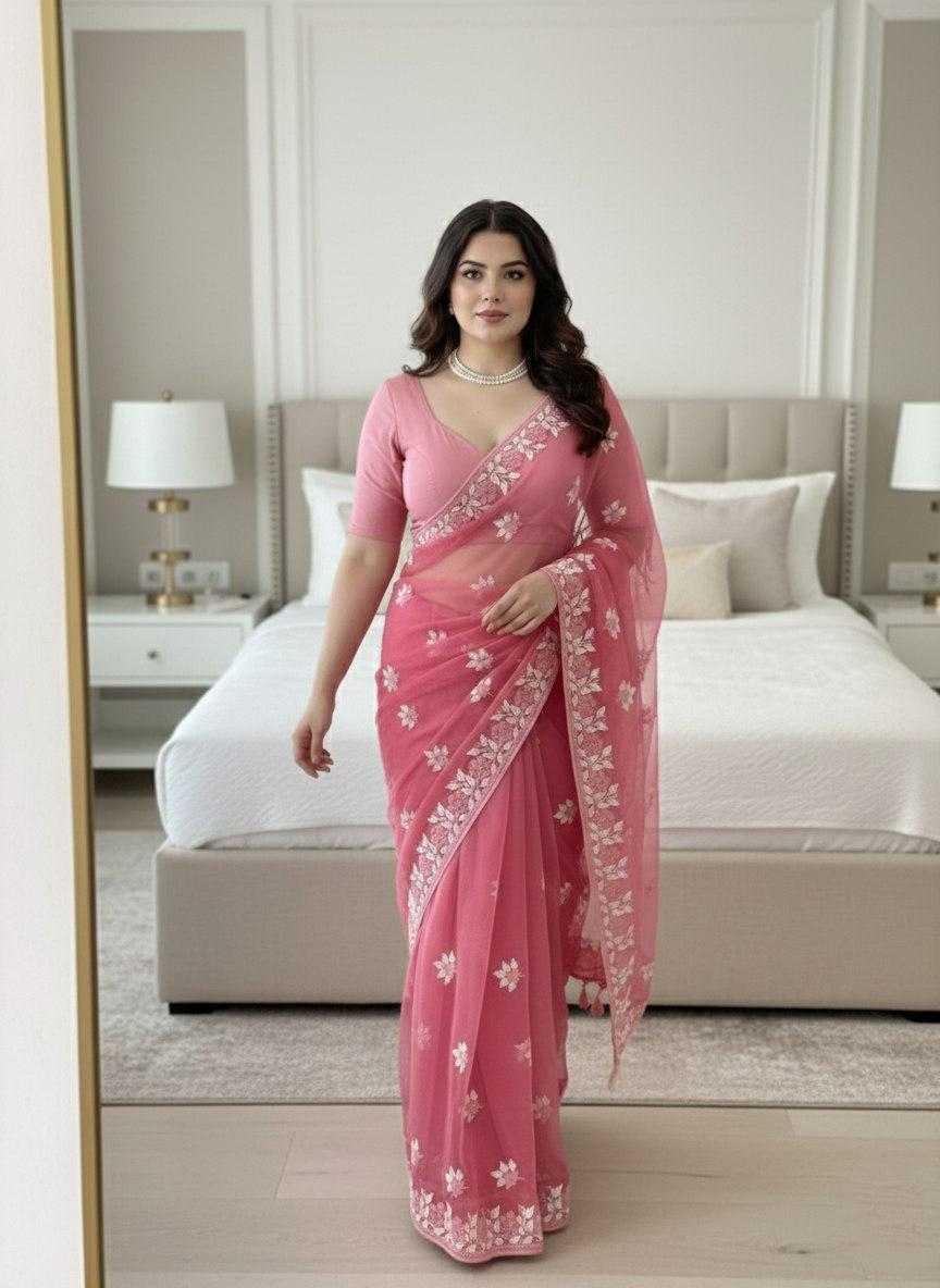 YNF Wholesale Soft Net Fancy Sarees  | Surat Manufacturer