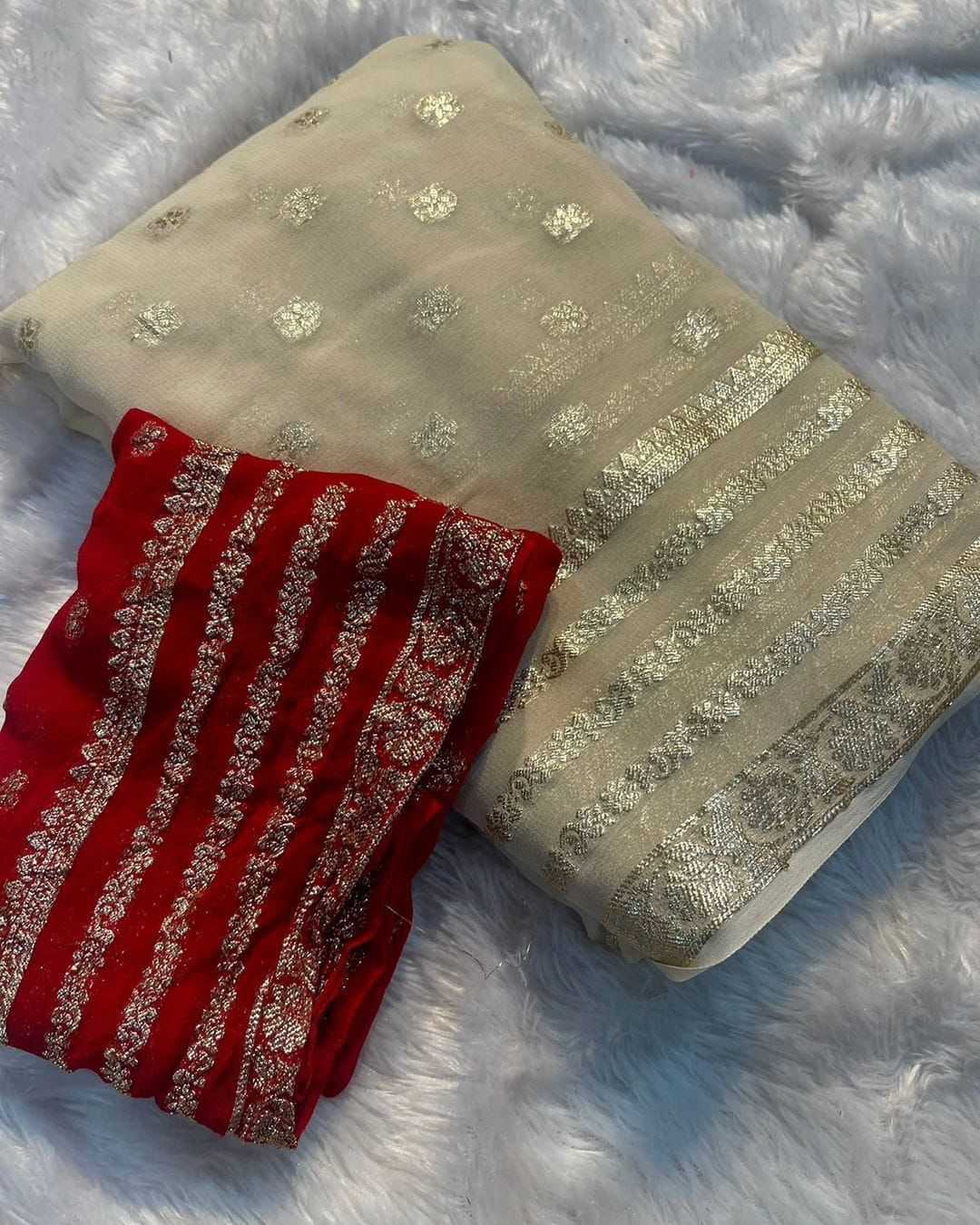 YNF Wholesale Premium Georgette Ready To Wear Sarees KESH671 Amaira | Surat Manufacturer