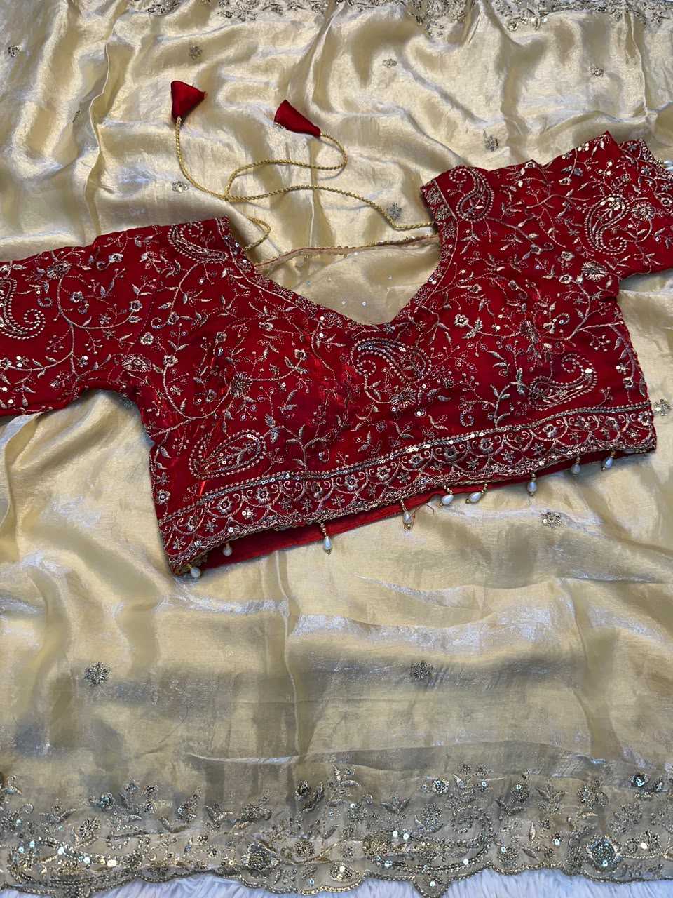 YNF Wholesale Satin Sequence Sarees  | Surat Manufacturer