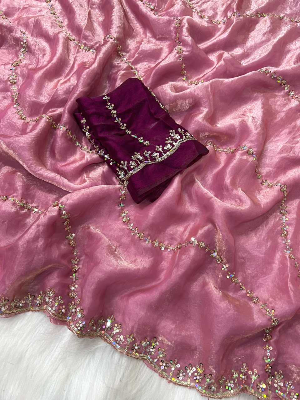 YNF Wholesale Satin Designer Sarees KESH671 satin | Surat Manufacturer