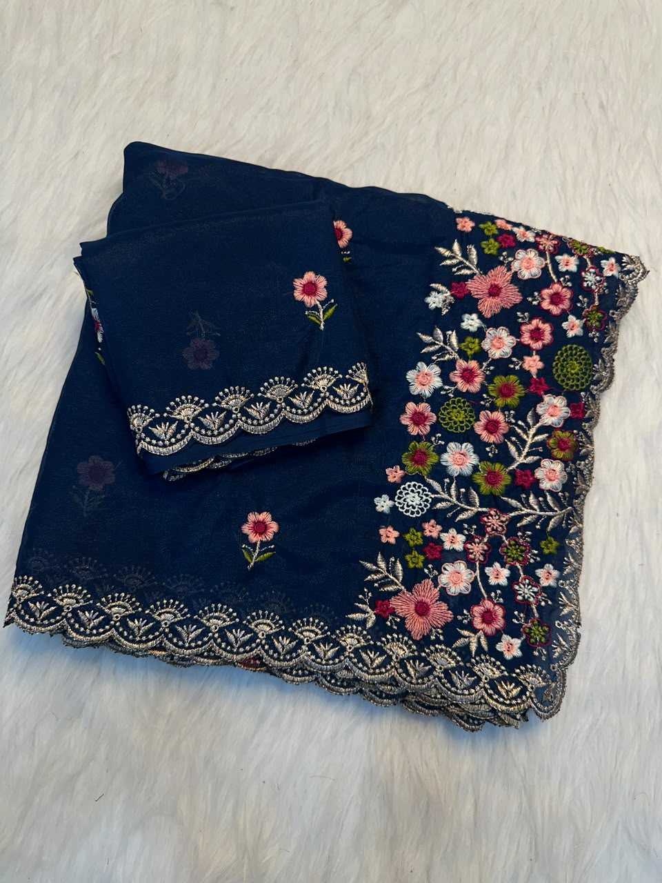YNF Wholesale Georgette Georgette Sarees  | Surat Manufacturer