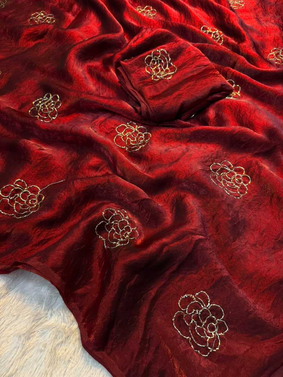 YNF Wholesale Space Silk Designer Sarees  | Surat Manufacturer