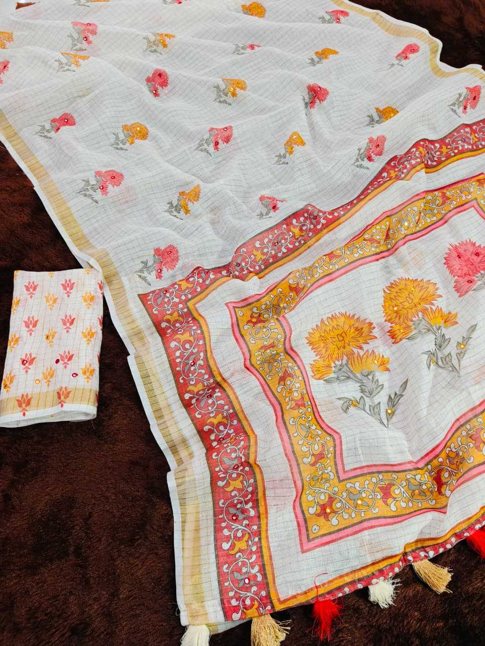YNF Wholesale Linen Designer Sarees KESH673 Akshara | Surat Manufacturer